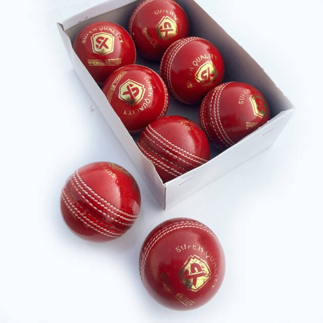 SK Pro Cricket Leather Ball 2 Pieces