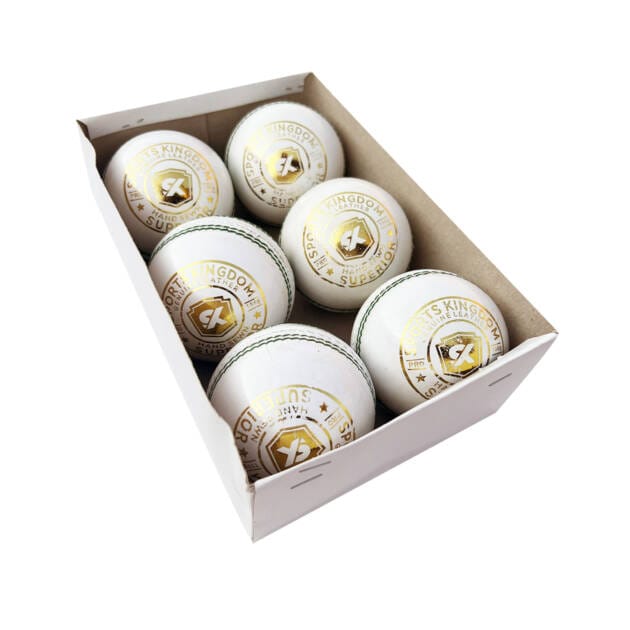 SK Pro Cricket Leather Ball 2 pieces