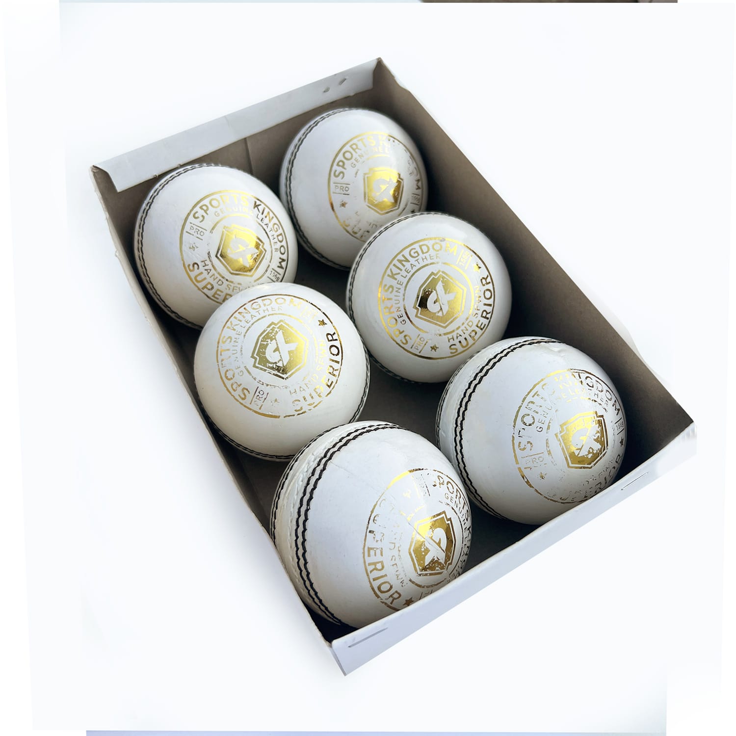 SK Premium Cricket Leather Ball 4 pieces