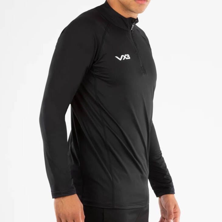 VX3 Men's Zip-up sweat - Black