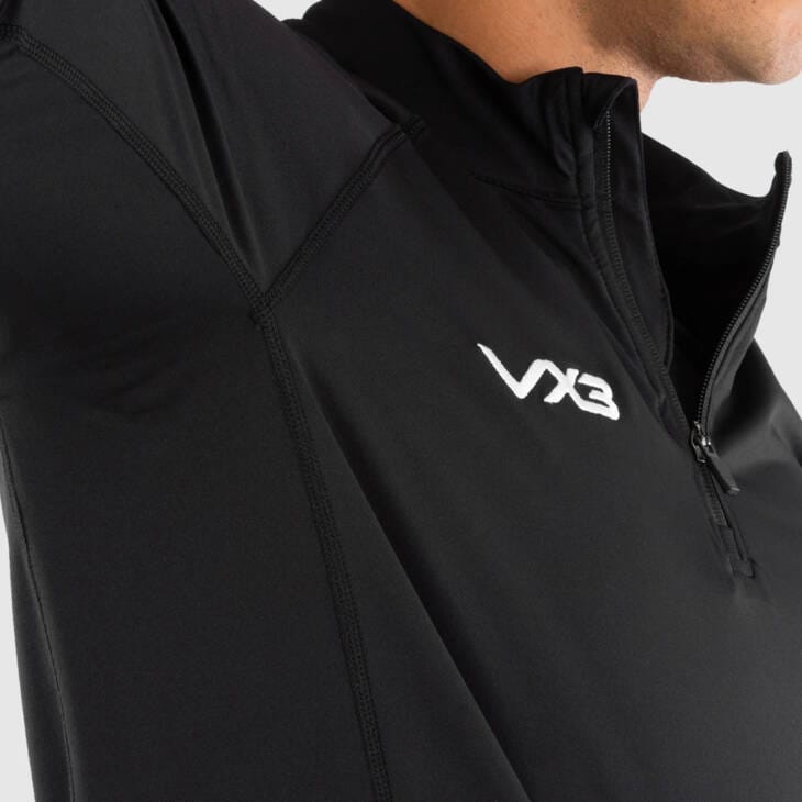 VX3 Men's Zip-up sweat - Black - Image 2