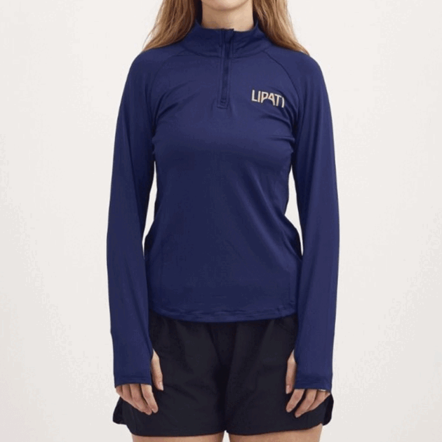 Lipati Moderate Half Zip Running Top