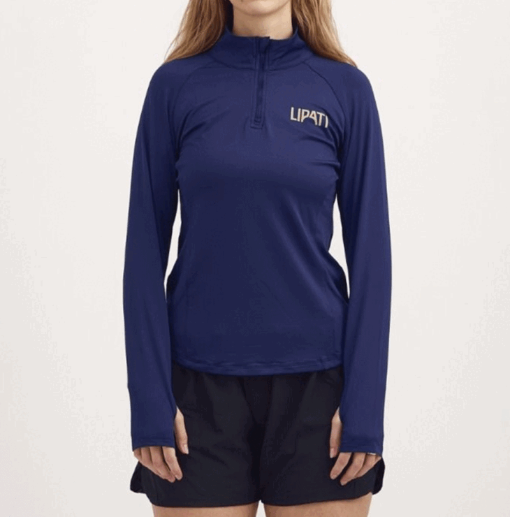 Lipati Moderate Half Zip Running Top