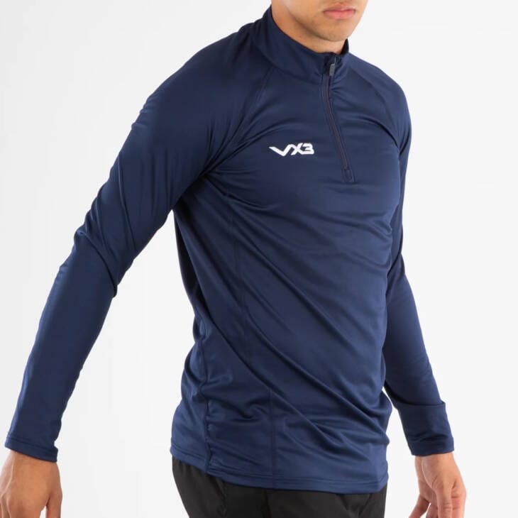 Men's Zip-up sweat - Navy