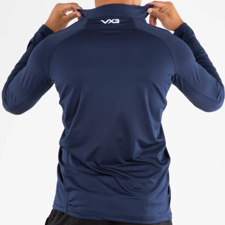 Men's Zip-up sweat - Navy - Image 3