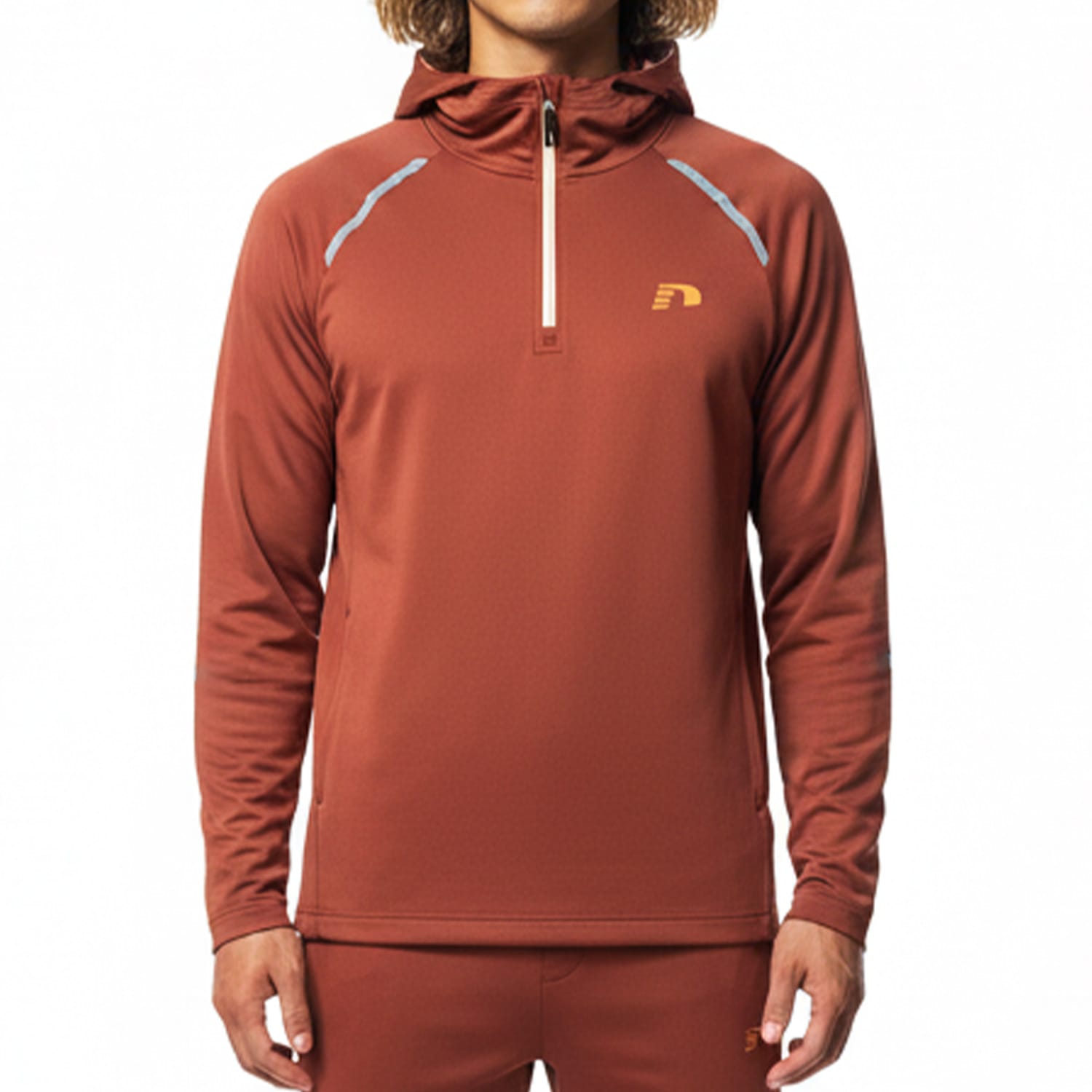 Newline Rust Zip-Up Hoodie