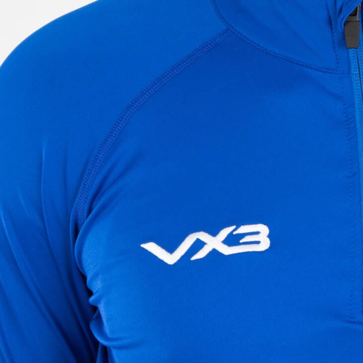 VX3 Men's Zip-up sweat - Blue - Image 3