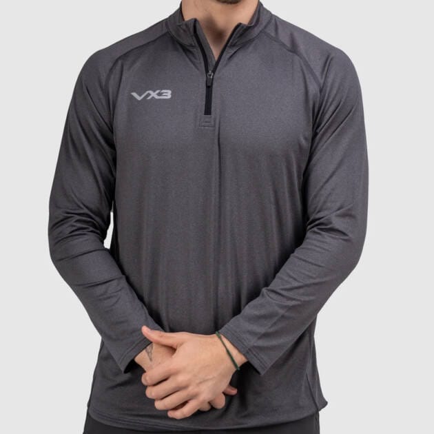 Men's Zip-up sweat Jersey - Grey