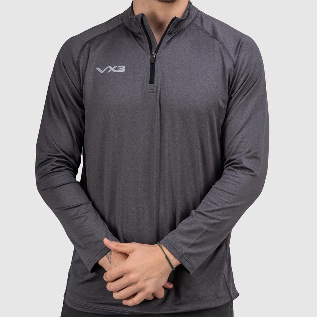 Men's Zip-up sweat Jersey - Grey