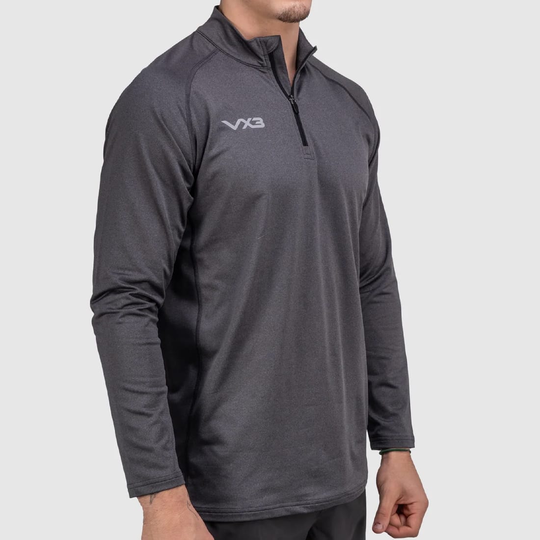 Men's Zip-up sweat Jersey - Grey - Image 3