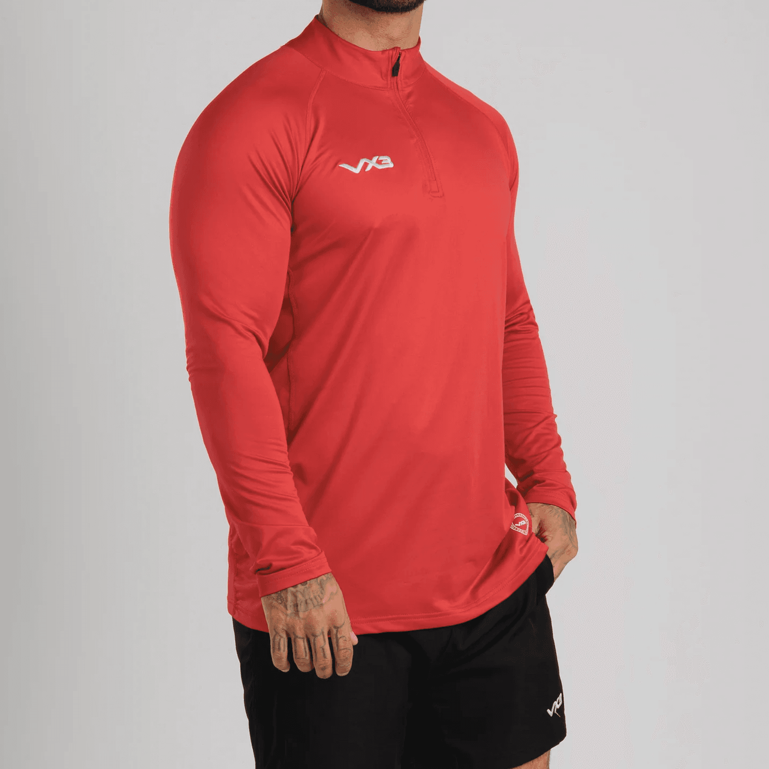 VX3 Men's Sweat Jersey- RED - Image 2
