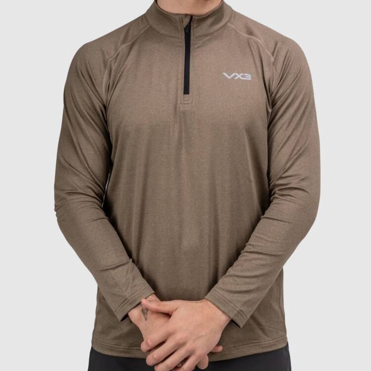 Men's Zip-up sweat Jersey - Woodland