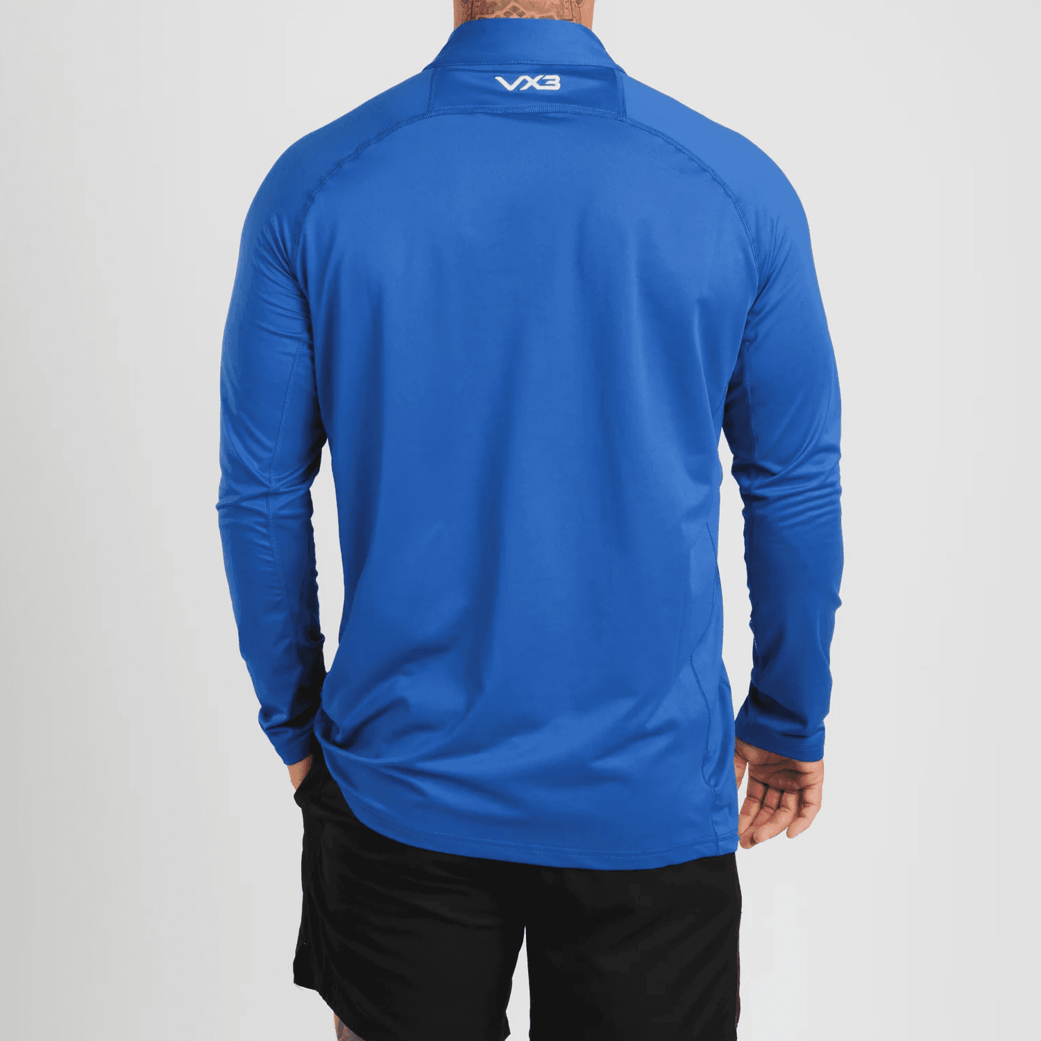 VX3 Men's Zip-up sweat - Blue - Image 5
