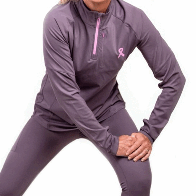 Lipati Breast Support Half zip