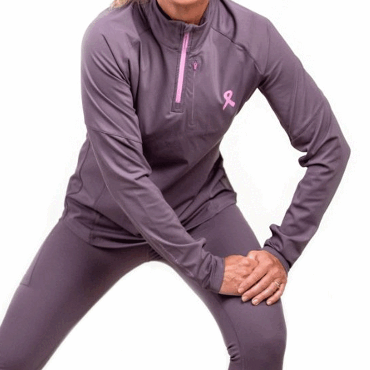 Lipati Breast Support Half zip
